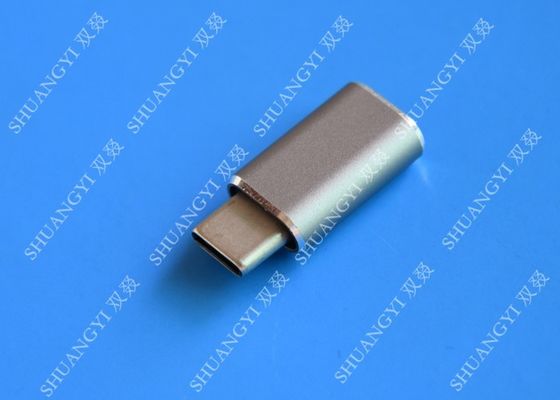 Chiny 5 Gbps Type C Micro USB , USB C to Micro USB Female Connector For Google Chromebook Pixel dostawca