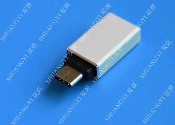 Chiny Type C Male to USB 3.0 A Female Apple Micro USB White With Nickel Plated Connector dostawca