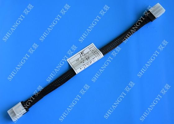 Chiny SFF 8087 To SFF 8087 Serial Attached SCSI Cable , 36 Pin Mini SAS Power Cable dostawca