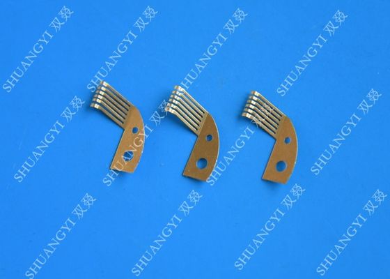 Chiny Custom Battery Electrical Crimp Terminals Lug Type Copper High Precision dostawca