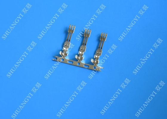 Chiny 2.00 mm Pitch Phosphor Brone Battery Wire Connectors Terminals Fire Rated Tin Plated Finish dostawca